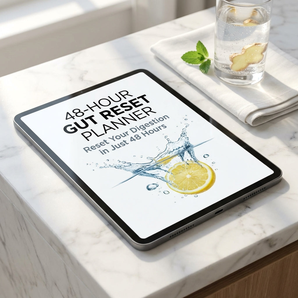 48-HOURS GUT RESET PLANNER